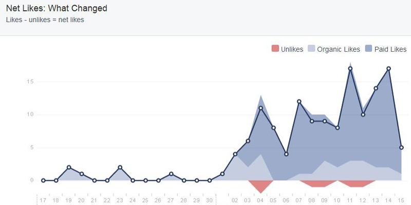 Net Likes Graph Net Likes Graph
